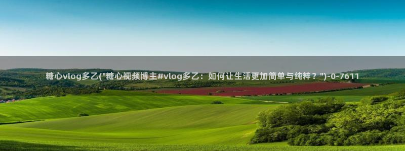 糖心vlog中国：糖心vlog多乙(\