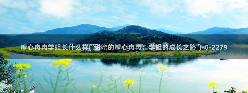 糖心vlog星辰影院：糖心冉冉学姐长什么样(\